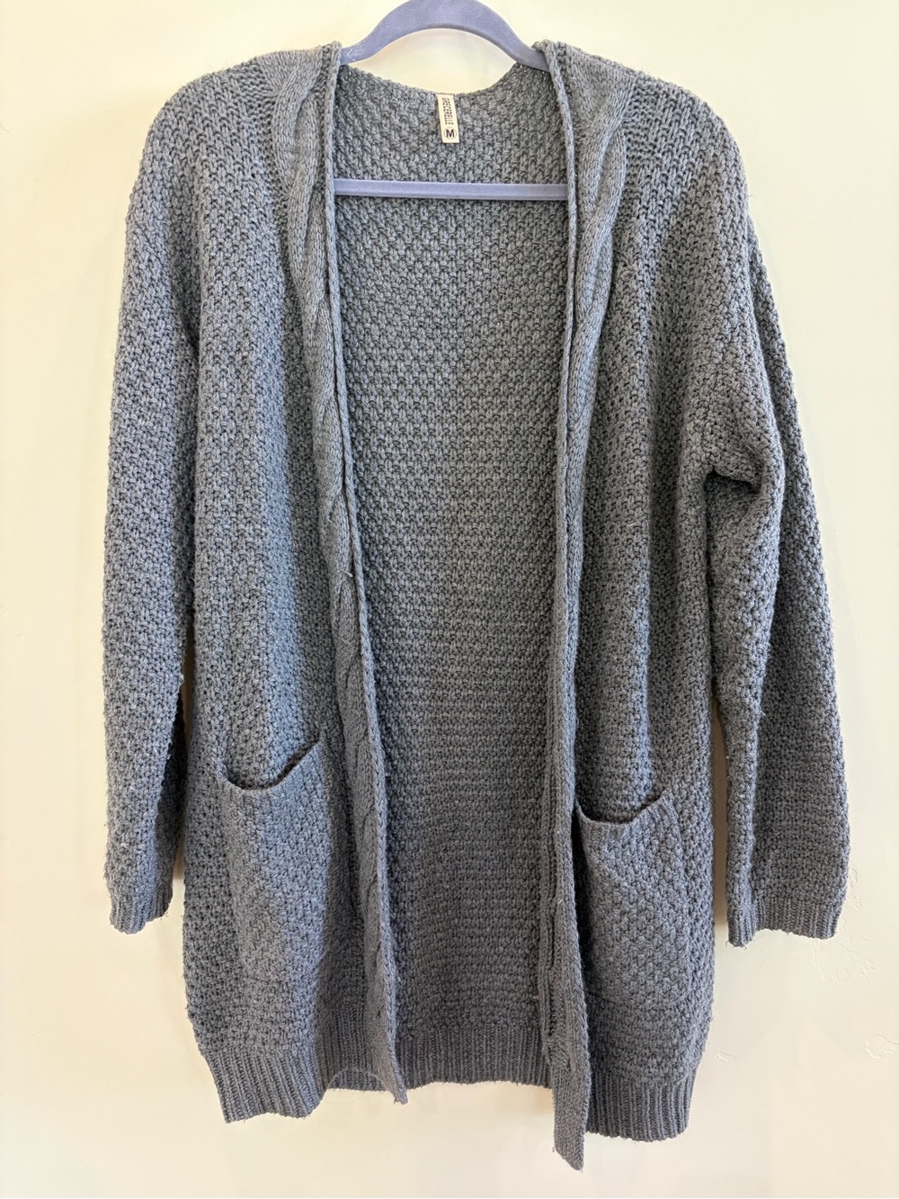 Super Soft Cardigan Sweater in Gray